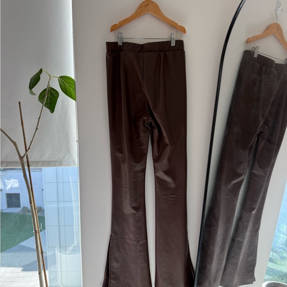 Forever 21 Dark Brown Flare Pants